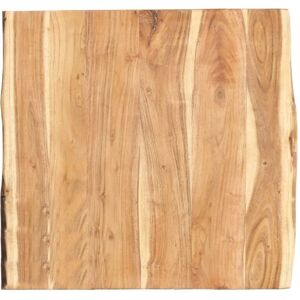 vidaXL Acacia Wood Tabletop - Natural Live Edge - 58x(50-60)cm vidaXL Acacia Wood Tabletop - Natural Live Edge - 58x(50-60)cm