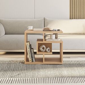 Decortie - Labirent Modern Coffee Table Multipurpose h 45cm - Oak - Oak Decortie - Labirent Modern Coffee Table Multipurpose h 45cm - Oak - Oak