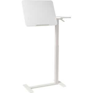 BELIANI Manual Adjustable Laptop Stand SCHOLA White 70 cm 40 cm BELIANI Manual Adjustable Laptop Stand SCHOLA White 70 cm 40 cm