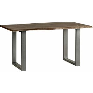 Verty Furniture - Medium Sized Dining Table Grey Essential Live Edge - Light Wood Verty Furniture - Medium Sized Dining Table Grey Essential Live Edge - Light Wood