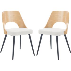 WAHSON OFFICE CHAIRS Modern Dining Chairs Set of 2 in Linen Upholstered Accent Kitchen Chairs with Wood Back Leisure Side Chairs for Dining Living Room, Beige, Wahson WAHSON OFFICE CHAIRS Modern Dining Chairs Set of 2 in Linen Upholstered Accent Kitchen Chairs with Wood Back Leisure Side Chairs for Dining Living Room, Beige, Wahson