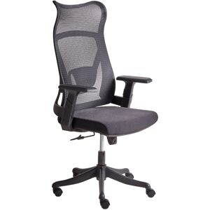 BELIANI Office Chair BARD Fabric Black BELIANI Office Chair BARD Fabric Black