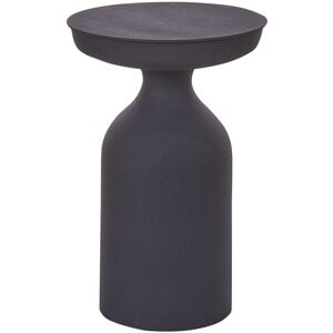 Beliani Side Table Black Iron - 33x33x50 cm Modern Beliani Side Table Black Iron - 33x33x50 cm Modern