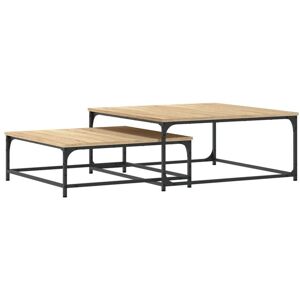 Vidaxl - Nesting Coffee Tables 2 pcs Sonoma Oak Engineered Wood Vidaxl - Nesting Coffee Tables 2 pcs Sonoma Oak Engineered Wood