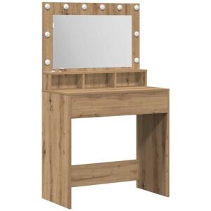 Vidaxl - Dressing Table Artisan oak 79 x 41 x 135 cm Engineered wood Vidaxl - Dressing Table Artisan oak 79 x 41 x 135 cm Engineered wood