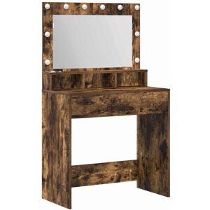 Vidaxl - Dressing Table Smoked Oak 79 x 41 x 135 cm Engineered wood Vidaxl - Dressing Table Smoked Oak 79 x 41 x 135 cm Engineered wood