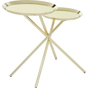 Premier Housewares Interiors by Premier Modern Side Table with Reflective Tops, Contemporary Side Table with Multiple Table Tops, Luxury Side Table Premier Housewares Interiors by Premier Modern Side Table with Reflective Tops, Contemporary Side Table with Multiple Table Tops, Luxury Side Table