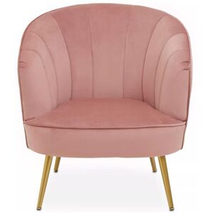 Premier Housewares - Interiors by Premier Durable Yolanda Pink Velvet Chair, Exquisite & Cozy Desk Chair Pink Velvet, Easy to Clean Pink Velvet Chair Premier Housewares - Interiors by Premier Durable Yolanda Pink Velvet Chair, Exquisite & Cozy Desk Chair Pink Velvet, Easy to Clean Pink Velvet Chair