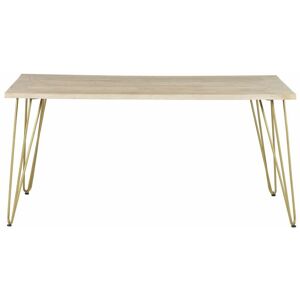 Verty Furniture - Rectangular 6 Seater Dining Table Dallas Light Mango - Light Wood Verty Furniture - Rectangular 6 Seater Dining Table Dallas Light Mango - Light Wood