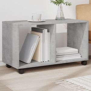 Vidaxl - Rolling Cabinet Concrete Grey 72x33x42.5 cm Engineered Wood Vidaxl - Rolling Cabinet Concrete Grey 72x33x42.5 cm Engineered Wood