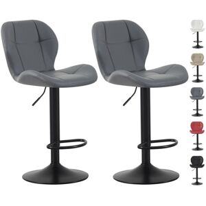 MCC DIRECT Set of 2 Bar Stools, Height Adjustable Swivel Barstools, Counter Stools with Backrest, Faux Leather Seat, Footrest and Metal Base for Home, Kitchen MCC DIRECT Set of 2 Bar Stools, Height Adjustable Swivel Barstools, Counter Stools with Backrest, Faux Leather Seat, Footrest and Metal Base for Home, Kitchen