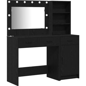 Dressing Table 2 pcs Black 78.5 x 41 x 135 cm Engineered wood vidaXL Dressing Table 2 pcs Black 78.5 x 41 x 135 cm Engineered wood vidaXL