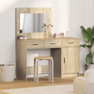 Vidaxl - Dressing Table 2 pcs Brown 40 x 41 x 75 cm Engineered wood Vidaxl - Dressing Table 2 pcs Brown 40 x 41 x 75 cm Engineered wood