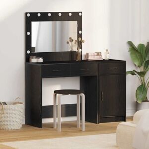 Vidaxl - Dressing Table 2 pcs Black 40 x 41 x 75 cm Engineered wood Vidaxl - Dressing Table 2 pcs Black 40 x 41 x 75 cm Engineered wood