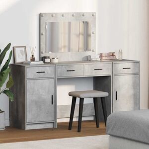 Vidaxl - Dressing Table 3 pcs Grey 40 x 41 x 75 cm Engineered wood Vidaxl - Dressing Table 3 pcs Grey 40 x 41 x 75 cm Engineered wood