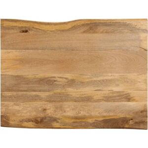Table Top 100x80x2.5 cm Live Edge Solid Wood Mango Vidaxl Table Top 100x80x2.5 cm Live Edge Solid Wood Mango Vidaxl