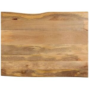 Table Top 90x80x2.5 cm Live Edge Solid Wood Mango Vidaxl Table Top 90x80x2.5 cm Live Edge Solid Wood Mango Vidaxl