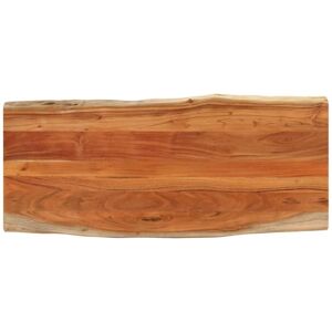 Table Top 140x60x3.8 cm Rectangular Solid Wood Acacia Live Edge Vidaxl Table Top 140x60x3.8 cm Rectangular Solid Wood Acacia Live Edge Vidaxl