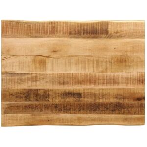 Table Top Live Edge 70x60x2.5 cm Solid Wood Rough Mango vidaXL Table Top Live Edge 70x60x2.5 cm Solid Wood Rough Mango vidaXL