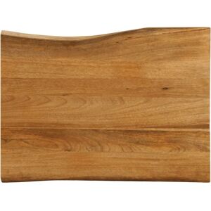 Vidaxl Mango Wood Tabletop - Rustic 90x60cm - Durable & Unique Vidaxl Mango Wood Tabletop - Rustic 90x60cm - Durable & Unique