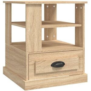 Vidaxl - Side Table Sonoma Oak 50x50x60 cm Engineered Wood Vidaxl - Side Table Sonoma Oak 50x50x60 cm Engineered Wood