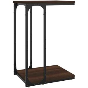Vidaxl - Side Table Brown Oak 40x30x60 cm Engineered Wood Vidaxl - Side Table Brown Oak 40x30x60 cm Engineered Wood