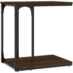 Vidaxl - Side Table Brown Oak 50x35x52 cm Engineered Wood Vidaxl - Side Table Brown Oak 50x35x52 cm Engineered Wood