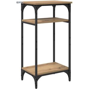 Side Table Manual Artisan oak 40 x 30 x 75 cm Engineered wood vidaXL Side Table Manual Artisan oak 40 x 30 x 75 cm Engineered wood vidaXL