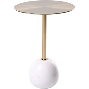 BELIANI Side Table OAHE Metal Gold BELIANI Side Table OAHE Metal Gold