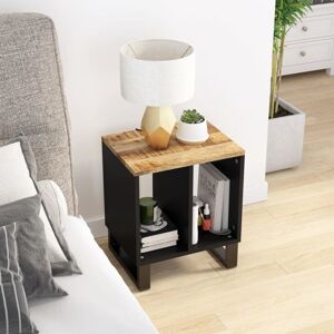 Vidaxl - Side Table 40x31x46 cm Solid Wood Mango&Engineered Wood Vidaxl - Side Table 40x31x46 cm Solid Wood Mango&Engineered Wood