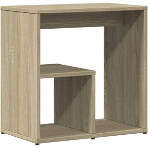 Side Table Sonoma Oak 50x30x50 cm Engineered Wood Vidaxl Side Table Sonoma Oak 50x30x50 cm Engineered Wood Vidaxl