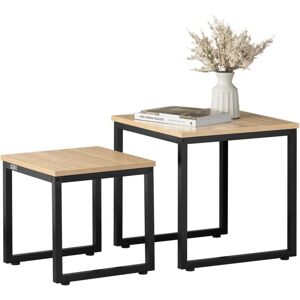 Sobuy - Set of 2 Nesting Tables Side Table End Table, FBT42-N Sobuy - Set of 2 Nesting Tables Side Table End Table, FBT42-N