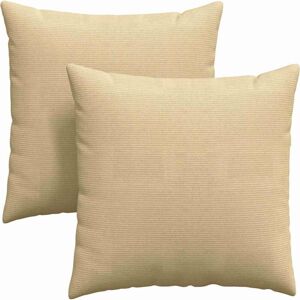 Sofa Pillows 2 pcs Grey Green 80 x 80 cm Corduroy Fabric vidaXL Sofa Pillows 2 pcs Grey Green 80 x 80 cm Corduroy Fabric vidaXL