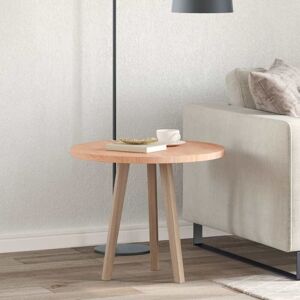 Table Top Light brown Ø 60 x 2.5 cm Solid oak wood vidaXL Table Top Light brown Ø 60 x 2.5 cm Solid oak wood vidaXL