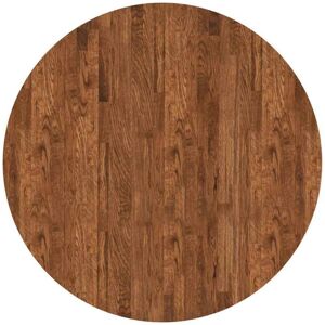 Table Top Dark brown Ø 90 x 2.5 cm Solid oak wood vidaXL Table Top Dark brown Ø 90 x 2.5 cm Solid oak wood vidaXL