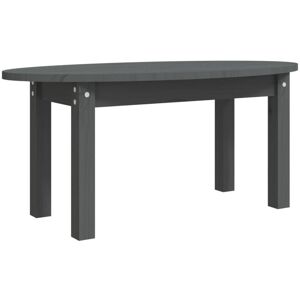 Coffee Table Grey 80x40x35 cm Solid Wood Pine Vidaxl Coffee Table Grey 80x40x35 cm Solid Wood Pine Vidaxl