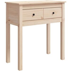 Console Table 70x35x75 cm Solid Wood Pine Vidaxl Console Table 70x35x75 cm Solid Wood Pine Vidaxl
