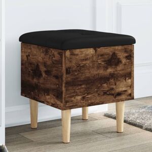 Vidaxl - Storage Bench Smoked Oak 42x42x46 cm Engineered Wood Vidaxl - Storage Bench Smoked Oak 42x42x46 cm Engineered Wood