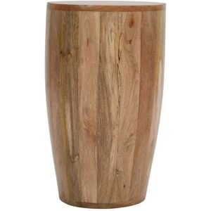 Surrey Drum Side Table - Solid Mango Wood - L35 x W35 x H60 cm Surrey Drum Side Table - Solid Mango Wood - L35 x W35 x H60 cm
