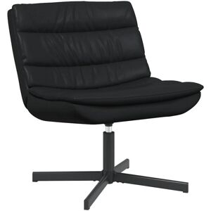 Vidaxl - Swivel Chair Black 63 x 75 x 76 cm Faux leather Vidaxl - Swivel Chair Black 63 x 75 x 76 cm Faux leather