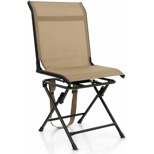 Costway - Swivel Hunting Chair Foldable 360° Free Rotation Chair Spin Chair w/ Mesh Back Costway - Swivel Hunting Chair Foldable 360° Free Rotation Chair Spin Chair w/ Mesh Back
