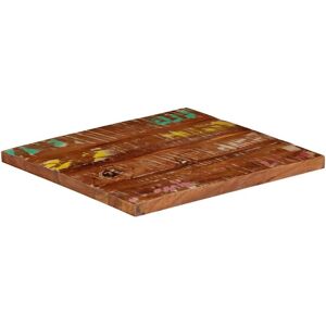 vidaXL Square Reclaimed Wood Table Top - Table Top vidaXL Square Reclaimed Wood Table Top - Table Top