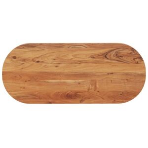 Table Top 100x40x3.8 cm Oval Solid Wood Acacia vidaXL Table Top 100x40x3.8 cm Oval Solid Wood Acacia vidaXL
