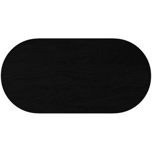 Table Top Dark Brown 120x60x2 cm Solid Wood Oak Oval Vidaxl Table Top Dark Brown 120x60x2 cm Solid Wood Oak Oval Vidaxl