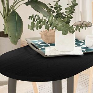 Table Top Dark Brown 80x40x2 cm Solid Wood Oak Oval Vidaxl Table Top Dark Brown 80x40x2 cm Solid Wood Oak Oval Vidaxl