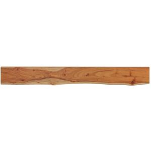 Wall Shelf 160x20x2.5 cm Rectangular Solid Wood Acacia Live Edge Vidaxl Wall Shelf 160x20x2.5 cm Rectangular Solid Wood Acacia Live Edge Vidaxl