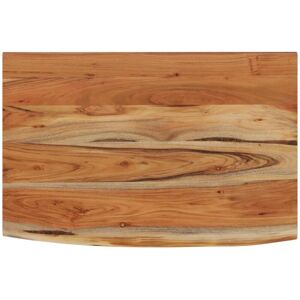Wall Shelf 50x30x3.8 cm Rectangular Solid Wood Acacia Live Edge Vidaxl Wall Shelf 50x30x3.8 cm Rectangular Solid Wood Acacia Live Edge Vidaxl