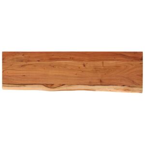 Vidaxl - Wall Shelf 100x30x2.5 cm Rectangular Solid Wood Acacia Live Edge Vidaxl - Wall Shelf 100x30x2.5 cm Rectangular Solid Wood Acacia Live Edge