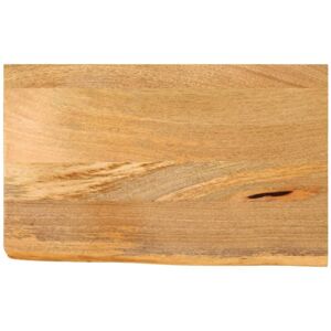 Table Top Live Edge 60x40x2.5 cm Solid Wood Mango vidaXL Table Top Live Edge 60x40x2.5 cm Solid Wood Mango vidaXL