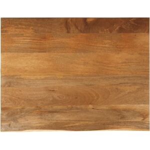 Table Top Live Edge 90x80x2.5 cm Solid Wood Mango Vidaxl Table Top Live Edge 90x80x2.5 cm Solid Wood Mango Vidaxl